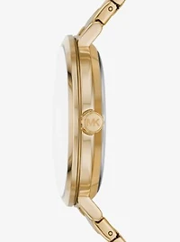 Addyson Gold-Tone Logo Watch