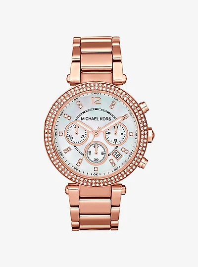 Parker Rose Gold-Tone Watch