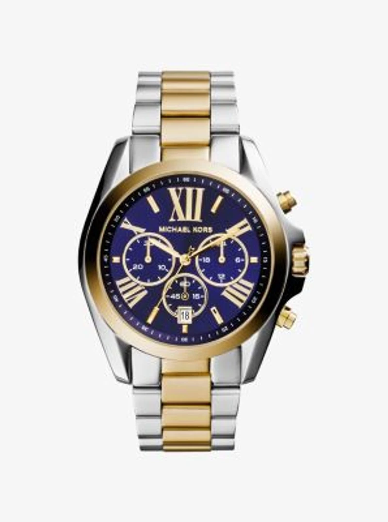 Montre Bradshaw surdimensionnée à deux tons