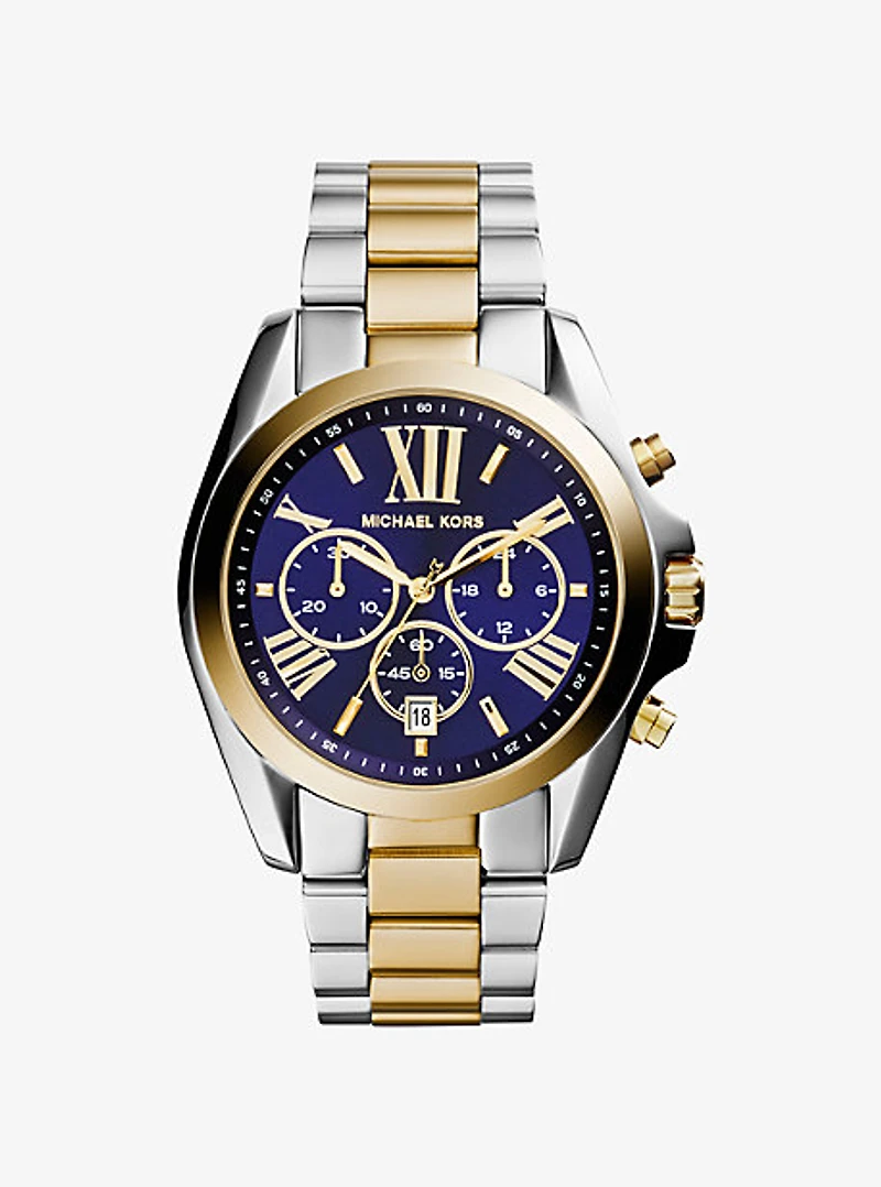 Montre Bradshaw surdimensionnée à deux tons