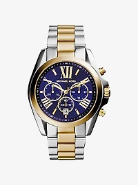 Montre Bradshaw surdimensionnée à deux tons