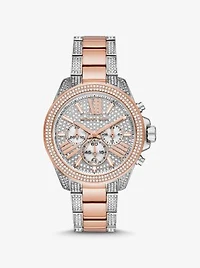 Wren Pavé Two-Tone Watch