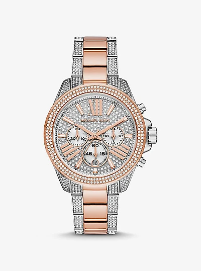 Wren Pavé Two-Tone Watch