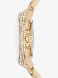 Mini Camille Pavé Gold-Tone Watch