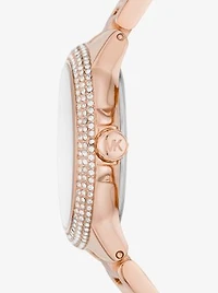 Mini Camille Pavé Rose Gold-Tone Watch