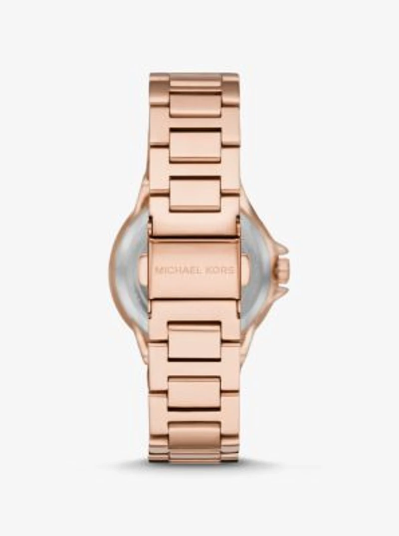 Mini Camille Pavé Rose Gold-Tone Watch