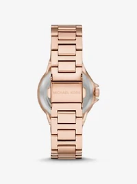 Mini Camille Pavé Rose Gold-Tone Watch