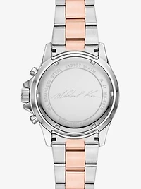 Oversized Everest Pavé Two-Tone Watch