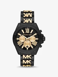 Oversized Wren Two-Tone Watch