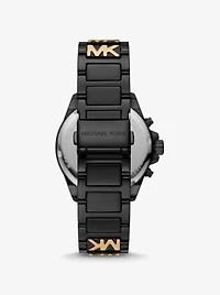 Oversized Wren Two-Tone Watch