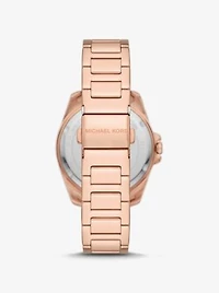 Mini Alek Pavé Rose Gold-Tone Watch