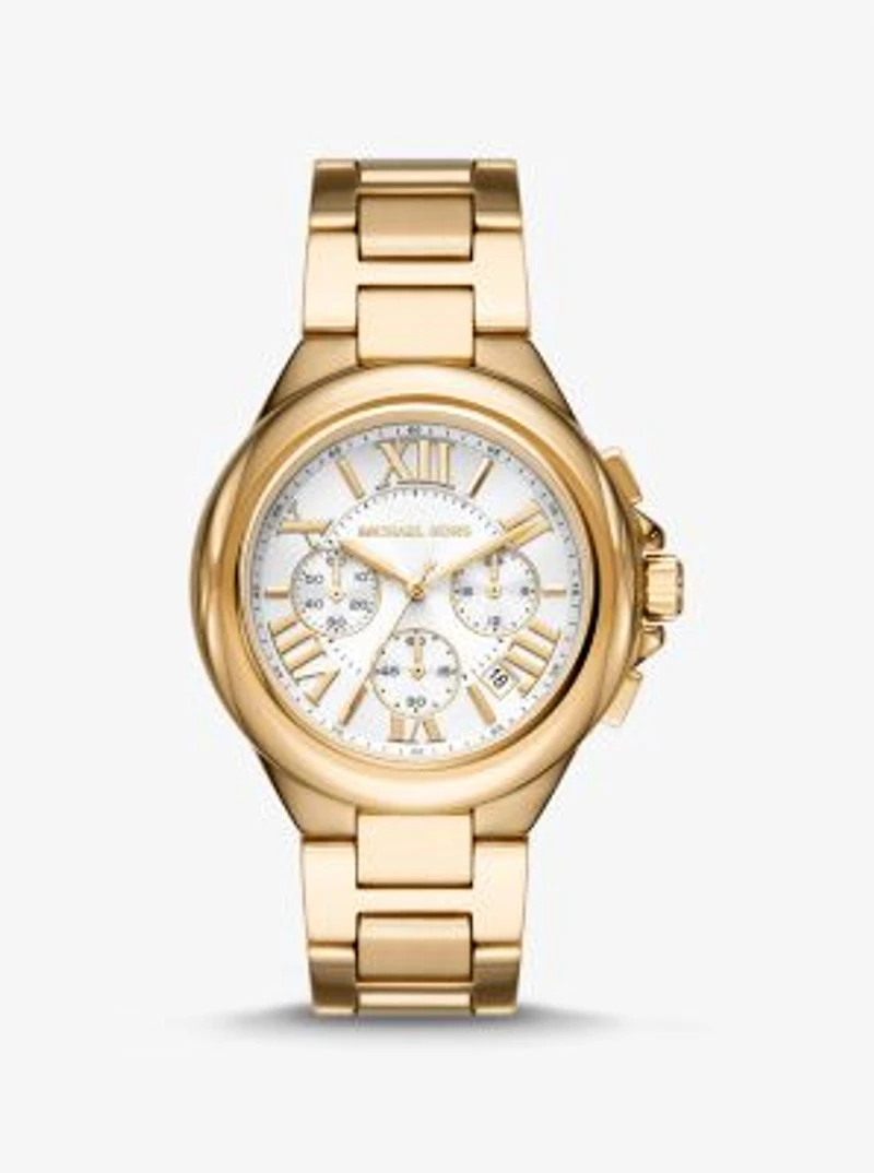 Oversized Camille Gold-Tone Watch