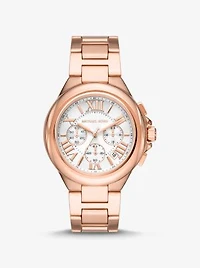 Oversized Camille Rose Gold-Tone Watch