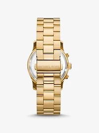 Slim Runway Gold-Tone Watch
