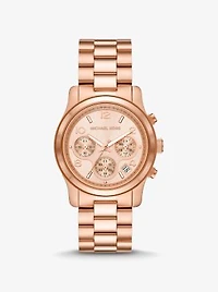Slim Runway Rose Gold-Tone Watch
