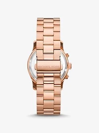 Slim Runway Rose Gold-Tone Watch