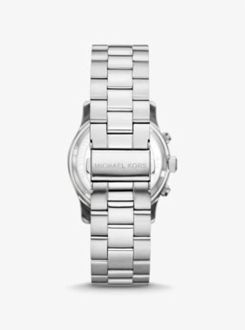 Slim Runway Silver-Tone Watch