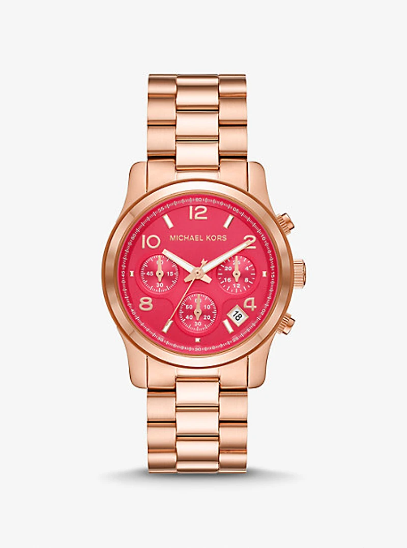 Runway Rose Gold-Tone Watch