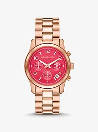 Runway Rose Gold-Tone Watch