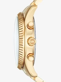 Oversized Lexington Gold-Tone Watch
