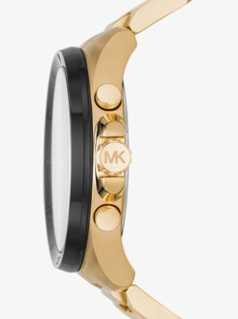 Oversized Brecken Gold-Tone Watch