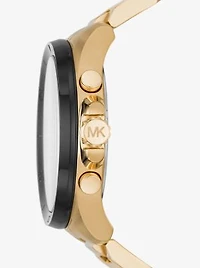 Oversized Brecken Gold-Tone Watch