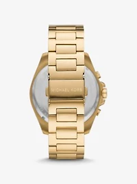 Oversized Brecken Gold-Tone Watch