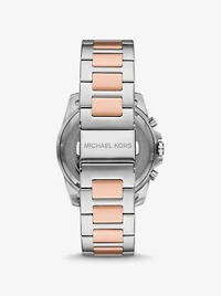 Oversized Alek Two-Tone Watch