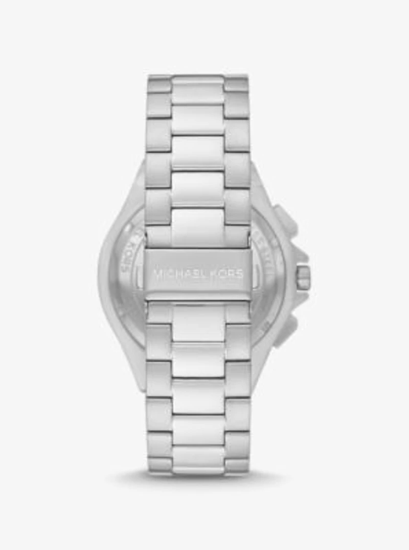 Oversized Lennox Silver-Tone Watch