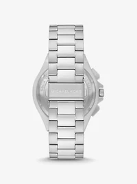 Oversized Lennox Silver-Tone Watch
