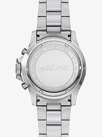 Montre Everest surdimensionnée argentée