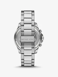 Oversized Nolan Silver-Tone Watch