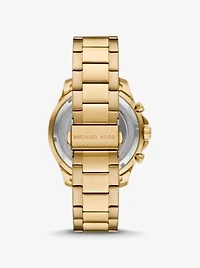 Oversized Nolan Gold-Tone Watch