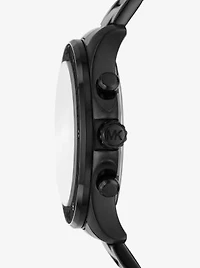 Oversized Nolan Black-Tone Watch