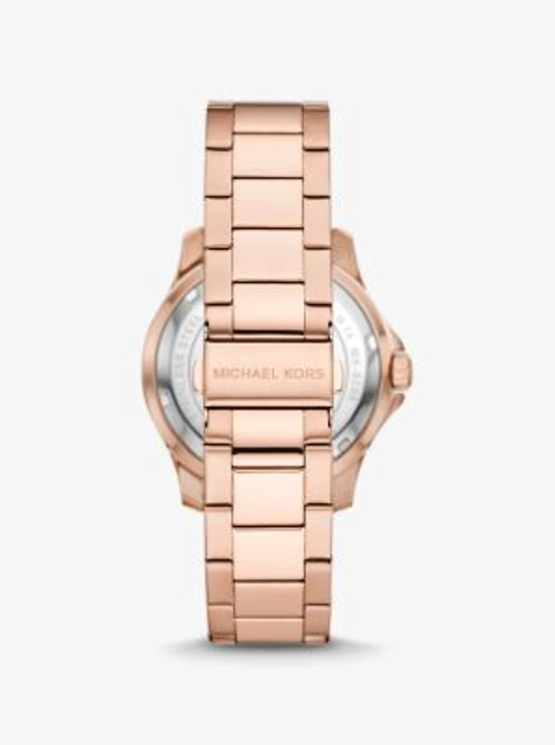 Oversized Nolan Rose Gold-Tone Watch