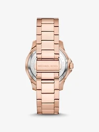 Oversized Nolan Rose Gold-Tone Watch