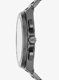 Oversized Lennox Gunmetal Watch