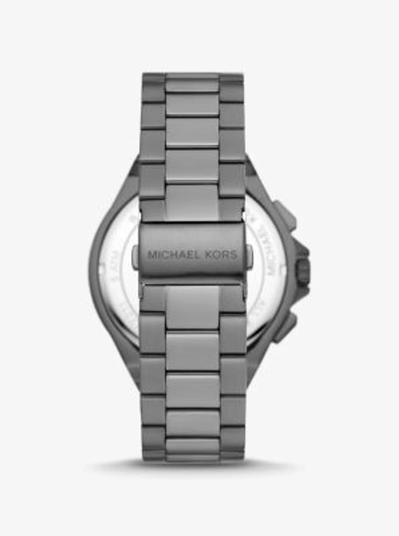 Oversized Lennox Gunmetal Watch