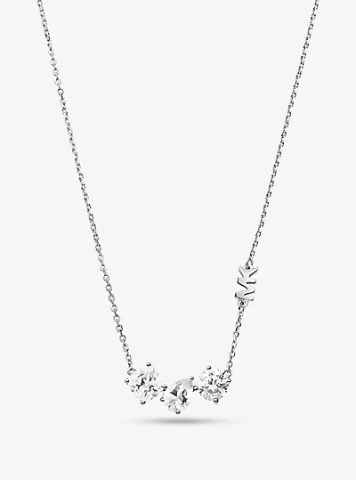 Collier en argent sterling orné de pierres
