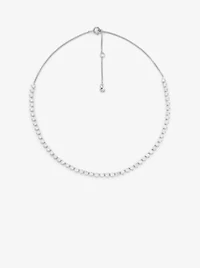 Collier en argent sterling à cristaux