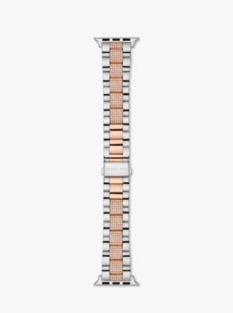 Bracelet à deux tons et à pavé pour Apple Watch®
