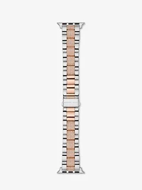 Bracelet à deux tons et à pavé pour Apple Watch®