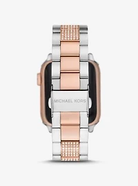 Bracelet à deux tons et à pavé pour Apple Watch®