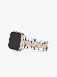 Bracelet à deux tons et à pavé pour Apple Watch®