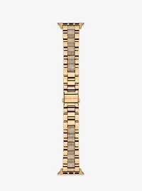 Pavé Gold-Tone Strap For Apple Watch®