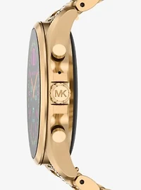 Gen 6 Bradshaw Pavé Gold-Tone Smartwatch