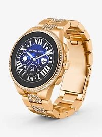 Gen 6 Camille Pavé Gold-Tone Smartwatch
