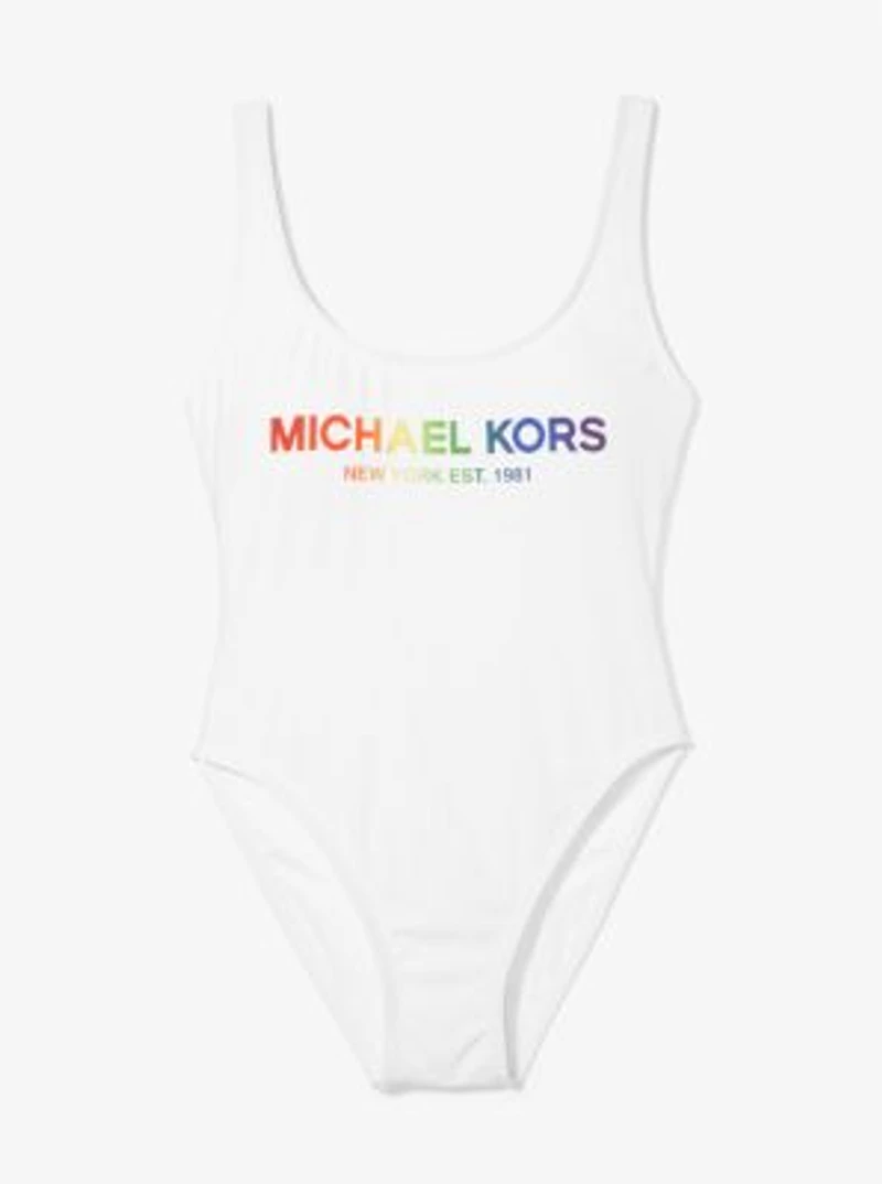 Maillot de bain à logo de la Fierté