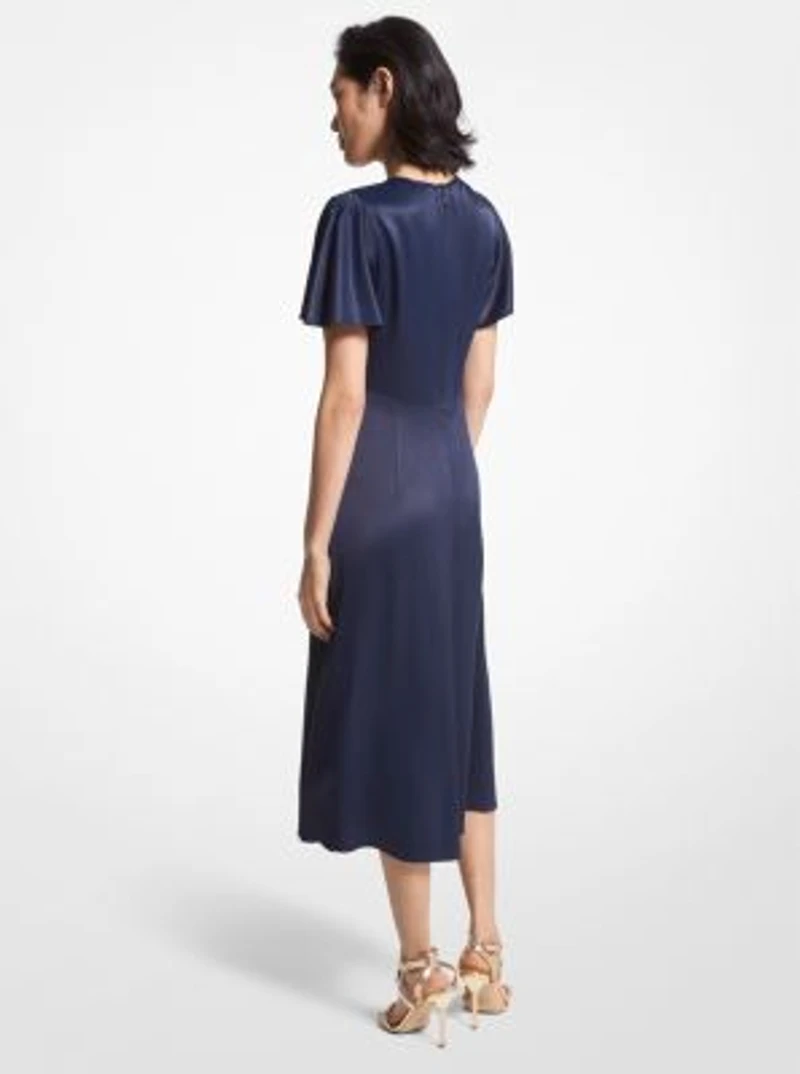 Robe en charmeuse