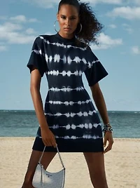 Tie-Dye Organic Cotton Terry Dress